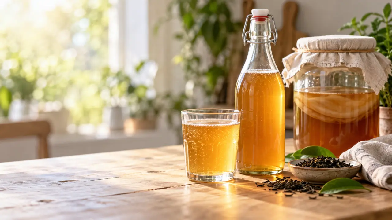 Les bienfaits du kombucha, sa fermentation et les précautions à connaître