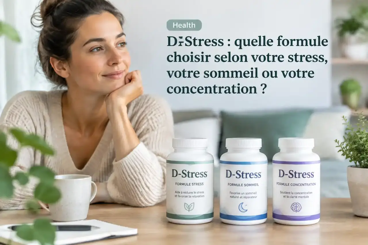 D-Stress : quelle formule choisir selon votre stress, votre sommeil ou votre concentration ?