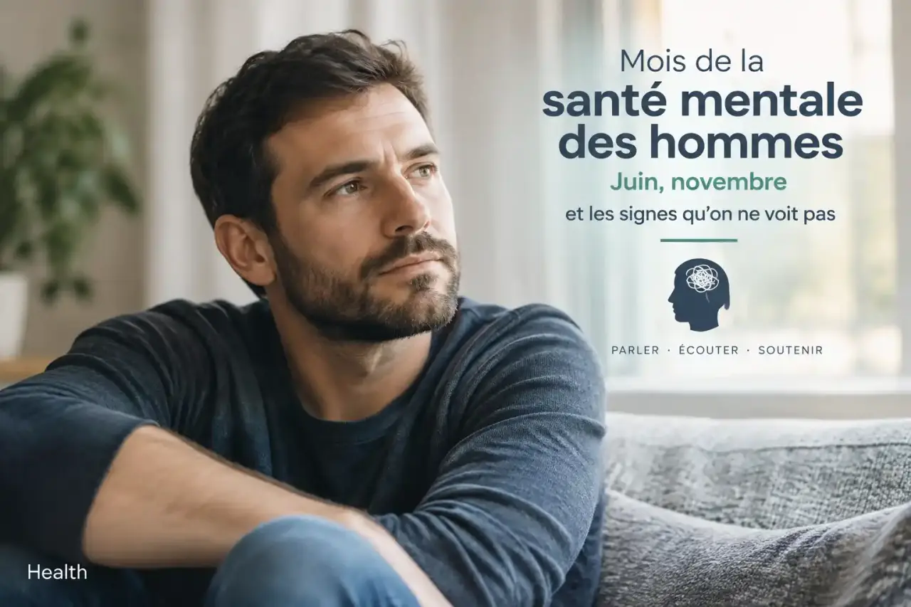 Mois de la santé mentale des hommes : juin, novembre et les signes qu'on ne voit pas