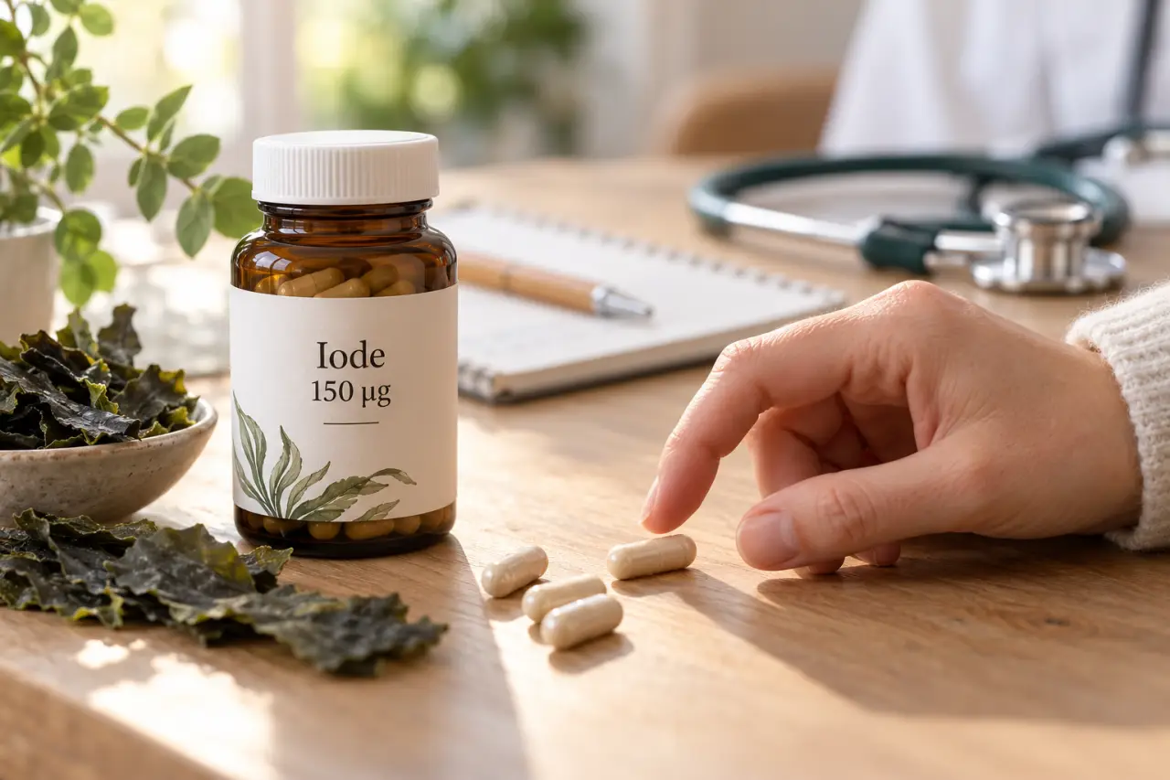 Iode en complément alimentaire : 150 µg ne sont pas une dose automatique